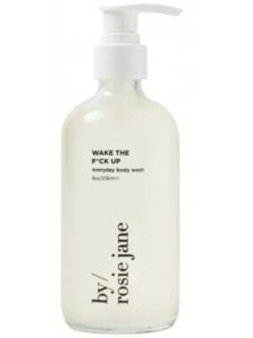 by/rosie jane Wake The F*ck Up Everyday Body Wash - White